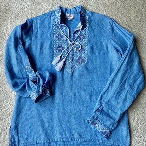 Ukrainian Embroidered Shirt, Vyshyvanka for Boys